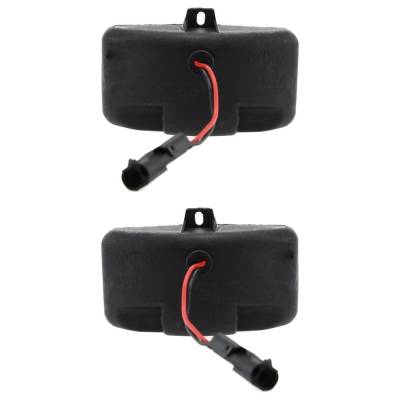 Rareelectrical - New Pair Of Daytime Running Lights Compatible With Chevrolet Gmc Pontiac Oldsmobile Buick 1982-1997 - Image 3