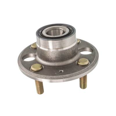 Rareelectrical - Rear Hub Bearing Assembly Compatible With 1986-1989 Acura Integra 4-Lug Without Abs 513050 Bolt-On - Image 2
