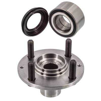 Rareelectrical - Front Hub Bearing Repair Kit Compatible With 1986-1989 Honda Accord 518505 Bolt-On Direct Fit Driver - Image 3