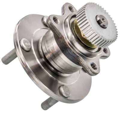 Rareelectrical - Rear Wheel Hub Assembly Compatible With Mitsubishi Galant 1994-1996 2.4L L4 With Abs Sensor 4 Lug - Image 1