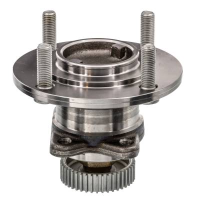 Rareelectrical - Rear Wheel Hub Assembly Compatible With Mitsubishi Galant 1994-1996 2.4L L4 With Abs Sensor 4 Lug - Image 3