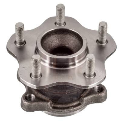 Rareelectrical - Rear Hub Bearing Assembly Compatible With 2007-2012 Nissan Sentra 5-Lug Abs 512383 Bolt-On Direct - Image 2