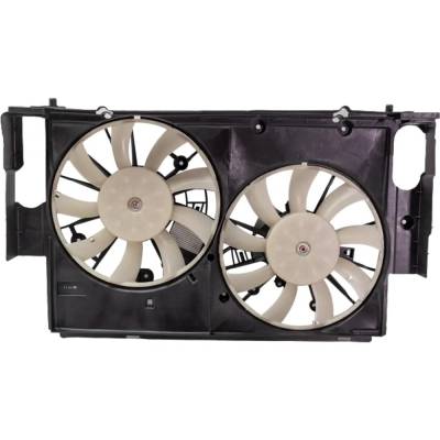 Rareelectrical - New Dual Cooling Fan Assembly Compatible With Lexus Toyota Rav4 Hybrid Xle 4 Cyl 2.5L Rav4 Hybrid - Image 4