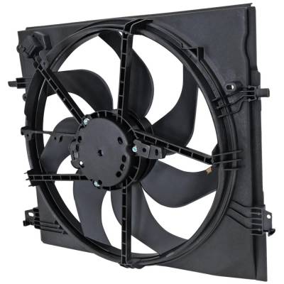 Rareelectrical - New Single Cooling Fan Assembly Compatible With Nissan Rogue Sport Sv 4 Cyl 2.0L Rogue Sport Sl 4 - Image 2