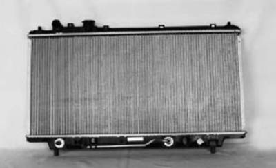 New Radiator Assembly Compatible With Mazda 95-98 323 Protege 1.5L 1.6L 1.8L L4 1597Cc 1489Cc 2183