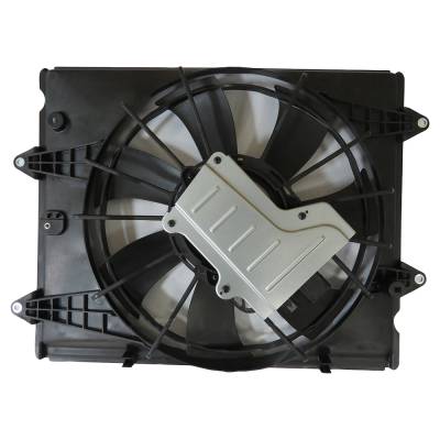 Rareelectrical - New Dual Radiator And Condenser Fan Compatible With Honda Civic Ex Lx Lx-P Sport Coupe Sedan 2.0L L4 - Image 2