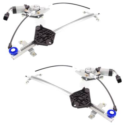 Rareelectrical - New Front Left And Front Right Window Regulator Compatible With Subaru Impreza 2.5I Limited Impreza - Image 3