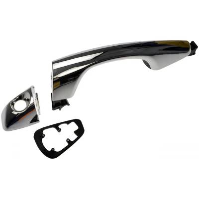 Front Or Rear Driver Side Exterior Door Handle Compatible With 2013-2019 Hyundai Santa Fe Chrome