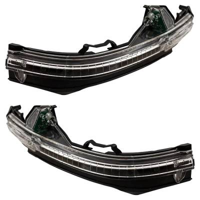 Rareelectrical - New Pair Of Mirror Turn Signal Light Compatible With Audi Q5 Sportback Progressiv 4 Cyl 2.0L Q5 - Image 3