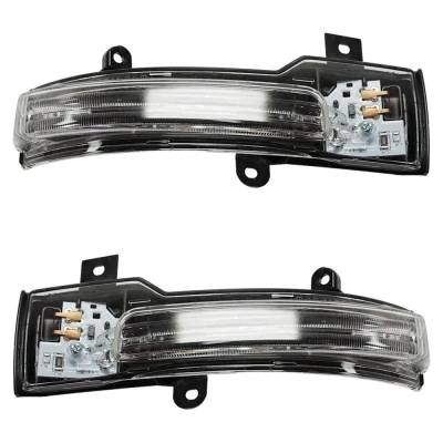 New Pair Of Mirror Turn Signal Light Compatible With Mitsubishi Rvr Le 4 Cyl 2.0L Lancer Sel 4 Cyl