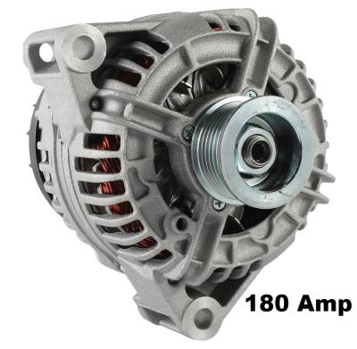 Rareelectrical - New Alternator High Output 180A 2001-2005 Compatible With Mercedes-Benz C320 Clk320 Slk320 Slk32 Amg - Image 3