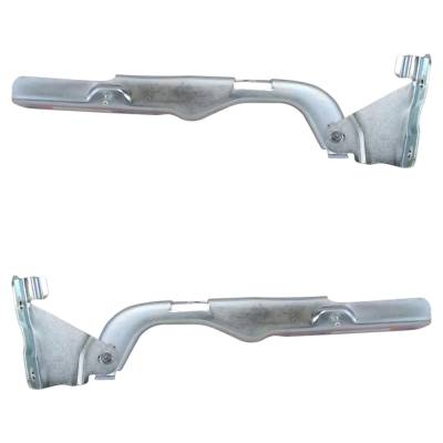 New Pair Of Hood Hinge Compatible With Ford Lincoln F-150 Xl F-150 Xlt 2004-2008 By Fo1236132