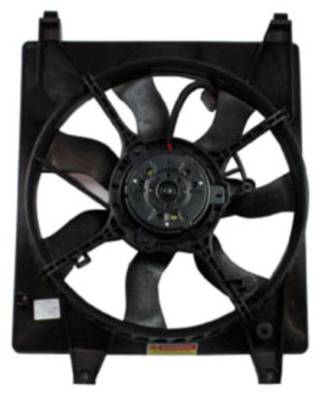 New Right Passenger Side Cooling Fan Assembly Compatible With 2007-2008 Hyundai Entourage