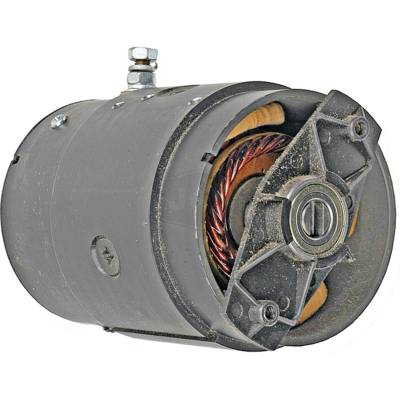 12 Volt Cw Snow Plow Motor Compatible With Boss Snow Plows Skidmore Equipment Js Barnes Hydraulic