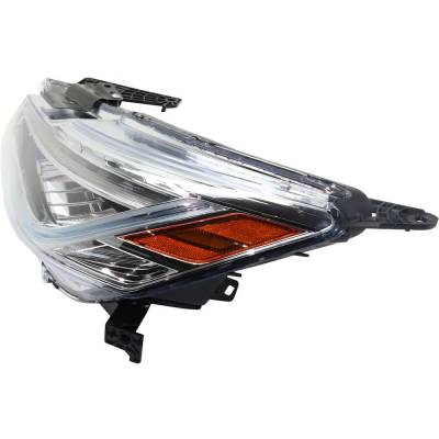 Rareelectrical - New Headlight Compatible With 2017 Honda Accord 2.4L 3.5L I4 K24w J35y Lfa Left Driver Side Led - Image 3