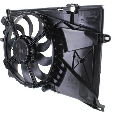 Rareelectrical - New Single Cooling Fan Assembly Compatible With Chevrolet Sonic Ltz 4 Cyl 1.4L Sonic Lt 4 Cyl 1.4L - Image 2