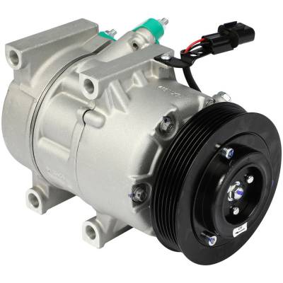Rareelectrical - A/C Compressor Compatible With 2011-2012 Kia Optima 2.0L 2.4L L4 Lx Ex Sx 2011-2014 Hyundai Sonata - Image 3