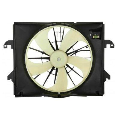 New Cooling Fan Compatible With Ram 1500 St 3.7L 2012 By Part Number 55056851Ac 55056851Af Ch3115164