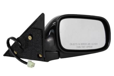 Rareelectrical - New Passenger Right Side Power Non-Heated Manual Folding Door Mirror Compatible With 2000-2004 - Image 1