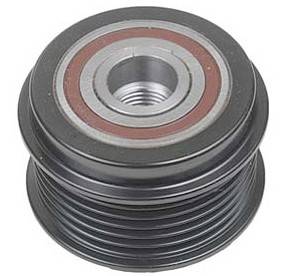 Rareelectrical - New Alternator Decoupler Pulley Compatible With 2007-On Audi A4 A5 Q5 1.8L 2.0L Tfsi Ea888 Bosch - Image 2