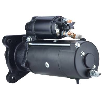 Rareelectrical - New 12V Clockwise Starter Compatible With Dennis Bulkmaster Dominant Truck Ford Tractor 7810 7910 - Image 2