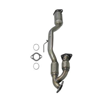 Rareelectrical - Rear Direct-Fit Cat Converter Compatible With 2009-2010 Nissan Murano 3.5L V6 Dohc 24V Replaces - Image 2