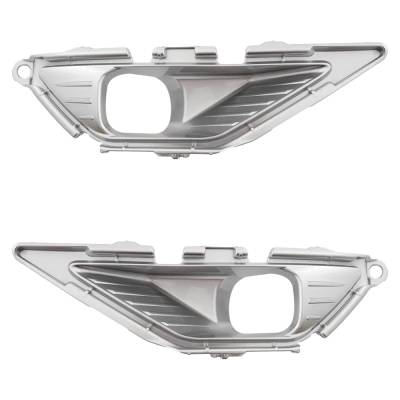 New Front Left And Front Right Fog Light Trim Compatible With Mitsubishi Outlander Le 4 Cyl 2.5L