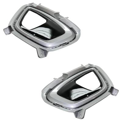 Rareelectrical - New Front Left And Front Right Fog Light Trim Compatible With Kia Sorento L Sorento Lx 2016-2018 By - Image 3