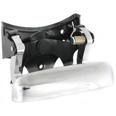 Rareelectrical - New Chrome Tailgate Handle Compatible With Chevrolet Gmc Hummer Silverado 1500 Hd All Submodels - Image 3