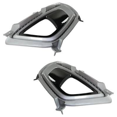 Rareelectrical - New Front Left And Front Right Fog Light Trim Compatible With Kia Sorento Sx 6 Cyl 3.3L Sorento Sx 4 - Image 2