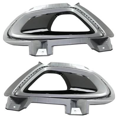 Rareelectrical - New Front Left And Front Right Fog Light Trim Compatible With Kia Sorento Sx Limited 6 Cyl 3.3L - Image 6