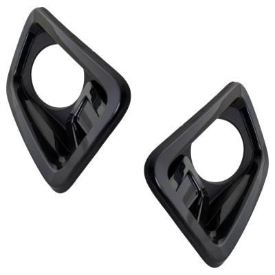 Rareelectrical - New Front Left And Front Right Fog Light Trim Compatible With Nissan Titan Pro-4X Titan Sv 2018-2019 - Image 2