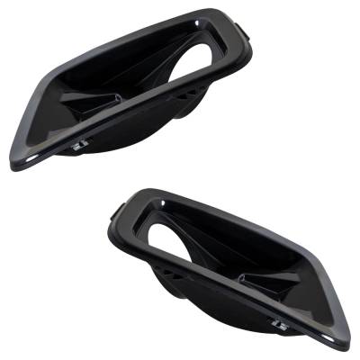 Rareelectrical - New Front Left And Front Right Fog Light Trim Compatible With Nissan Titan Pro-4X Titan Sv 2018-2019 - Image 4