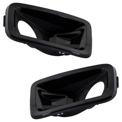 Rareelectrical - New Front Left And Front Right Fog Light Trim Compatible With Nissan Titan Pro-4X Titan Sv 2018-2019 - Image 6