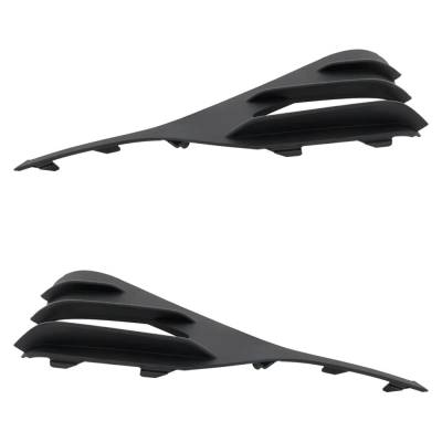 Rareelectrical - New Pair Of Fog Light Trim Compatible With Hyundai Elantra Limited Hybrid 4 Cyl 1.6L Elantra Limited - Image 6