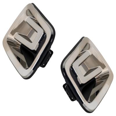 Rareelectrical - New Front Left And Front Right Fog Light Trim Compatible With Nissan Titan Xd Platinum Reserve Titan - Image 3