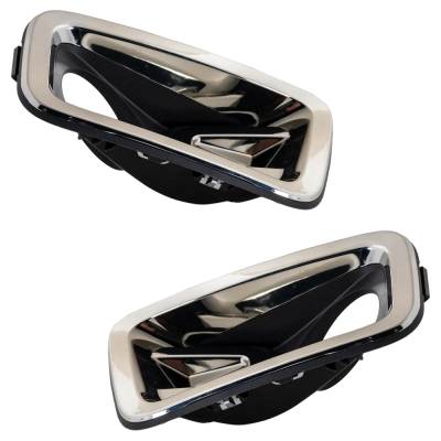 Rareelectrical - New Front Left And Front Right Fog Light Trim Compatible With Nissan Titan Xd Platinum Reserve Titan - Image 4