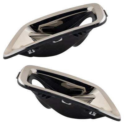 Rareelectrical - New Front Left And Front Right Fog Light Trim Compatible With Nissan Titan Xd Platinum Reserve Titan - Image 6
