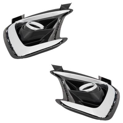 Rareelectrical - New Front Left And Front Right Fog Light Trim Compatible With Kia Sorento Sx Limited Sorento Sx - Image 5