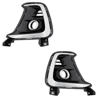 Rareelectrical - New Front Left And Front Right Fog Light Trim Compatible With Kia Sorento Sx Sorento Sx Limited - Image 2
