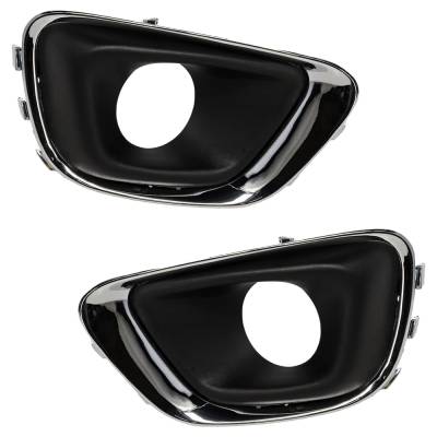 New Front Left And Front Right Fog Light Trim Compatible With Jeep Compass High Altitude Compass