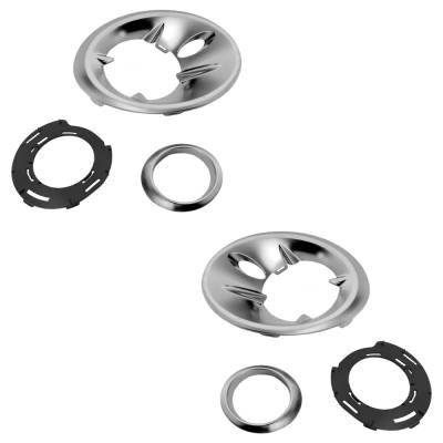 Rareelectrical - New Front Left And Front Right Fog Light Trim Compatible With Mercedes Benz Gla250 Base 4 Cyl 2.0L - Image 8