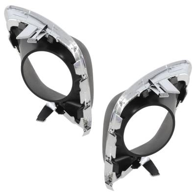 Rareelectrical - New Front Left And Front Right Fog Light Trim Compatible With Jeep Compass Trailhawk 4 Cyl 2.4L - Image 7