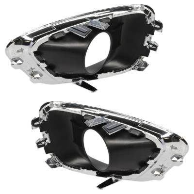 Rareelectrical - New Front Left And Front Right Fog Light Trim Compatible With Jeep Compass Trailhawk 4 Cyl 2.4L - Image 5