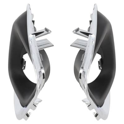 Rareelectrical - New Front Left And Front Right Fog Light Trim Compatible With Jeep Compass North Edition Compass - Image 3