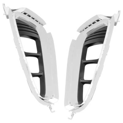 Rareelectrical - New Front Left And Front Right Fog Light Trim Compatible With Kia Optima Hybrid Ex Premium 4 Cyl - Image 3