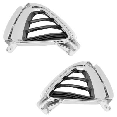 Rareelectrical - New Front Left And Front Right Fog Light Trim Compatible With Kia Optima Hybrid Ex Premium 4 Cyl - Image 5