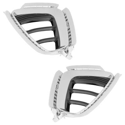 Rareelectrical - New Front Left And Front Right Fog Light Trim Compatible With Kia Optima Hybrid Ex Premium 4 Cyl - Image 6