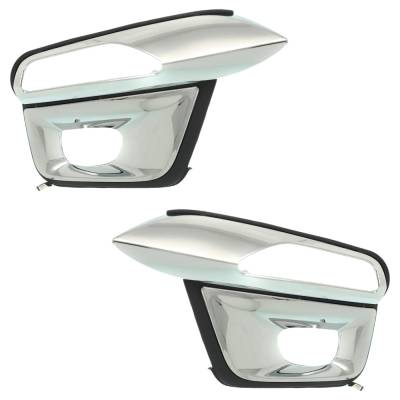 Rareelectrical - New Front Left And Front Right Fog Light Trim Compatible With Infiniti Qx80 Limited Qx80 Base - Image 2