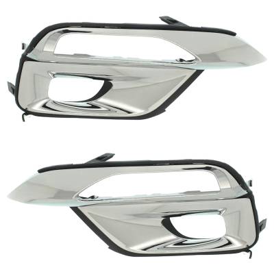 Rareelectrical - New Front Left And Front Right Fog Light Trim Compatible With Infiniti Qx80 Base Qx80 Limited - Image 4